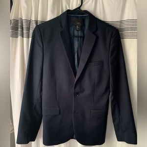 H&M Slim Fit 34R Navy Blazer